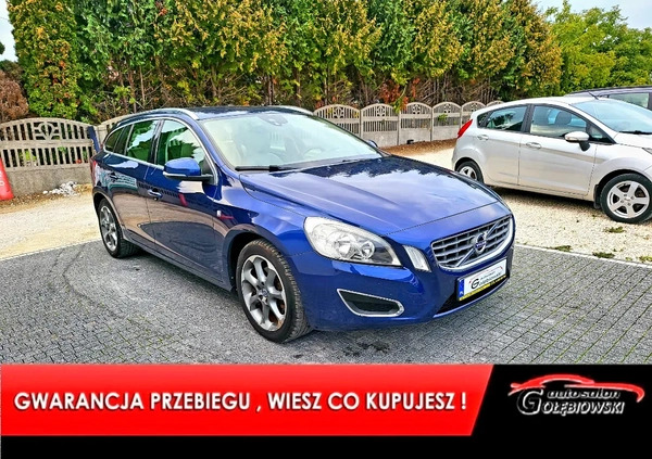 Volvo V60 cena 37500 przebieg: 191200, rok produkcji 2012 z Szepietowo małe 352